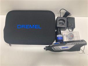 Dremel 8250 12V Lithium-Ion Variable Speed Cordless Rotary Tool with  Brushless Motor, 5 Rotary Tool Accessories, 3Ah Battery, Charger, and Tool  Bag 